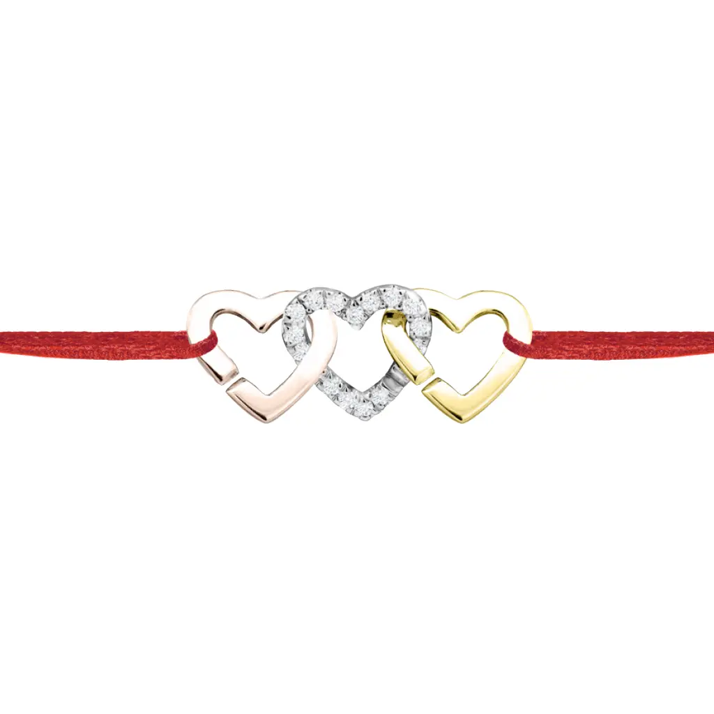 Lien Cœur trois ors