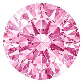 Pierre Principale: Oxyde de Zirconium Rose