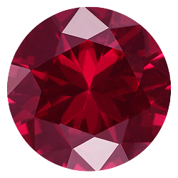 Main stone: Synthetic ruby