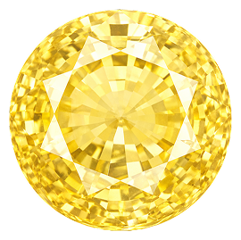 Pierre Principale: Saphir Jaune